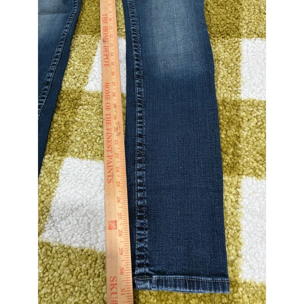 True Religion Rocco Relaxed Skinny Jeans Mens 30 Dark Wash Denim Blue